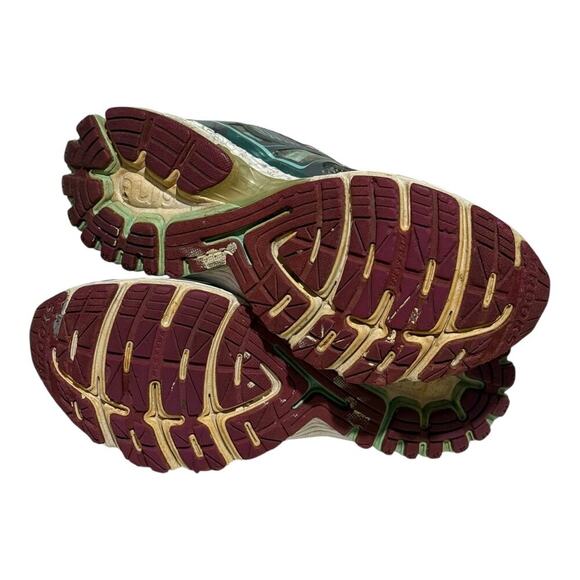 Brooks Ravenna 6 Gray Mint Plum Running Sneakers Women's Size 8 - Picture 8 of 8